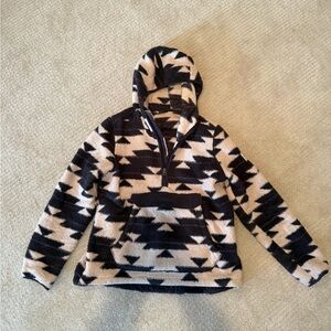 Women’s North Face | Fleece Geometric Patterned Hoodie